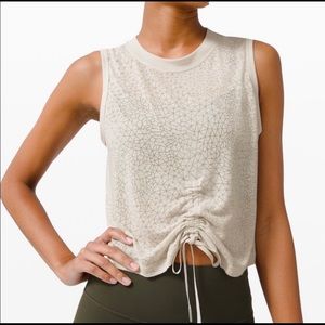 Lululemon Cinch Me Up Front Tank